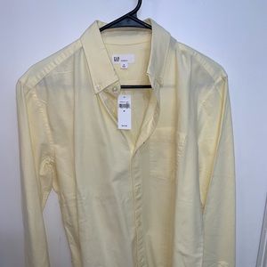 Gap Yellow Button Up